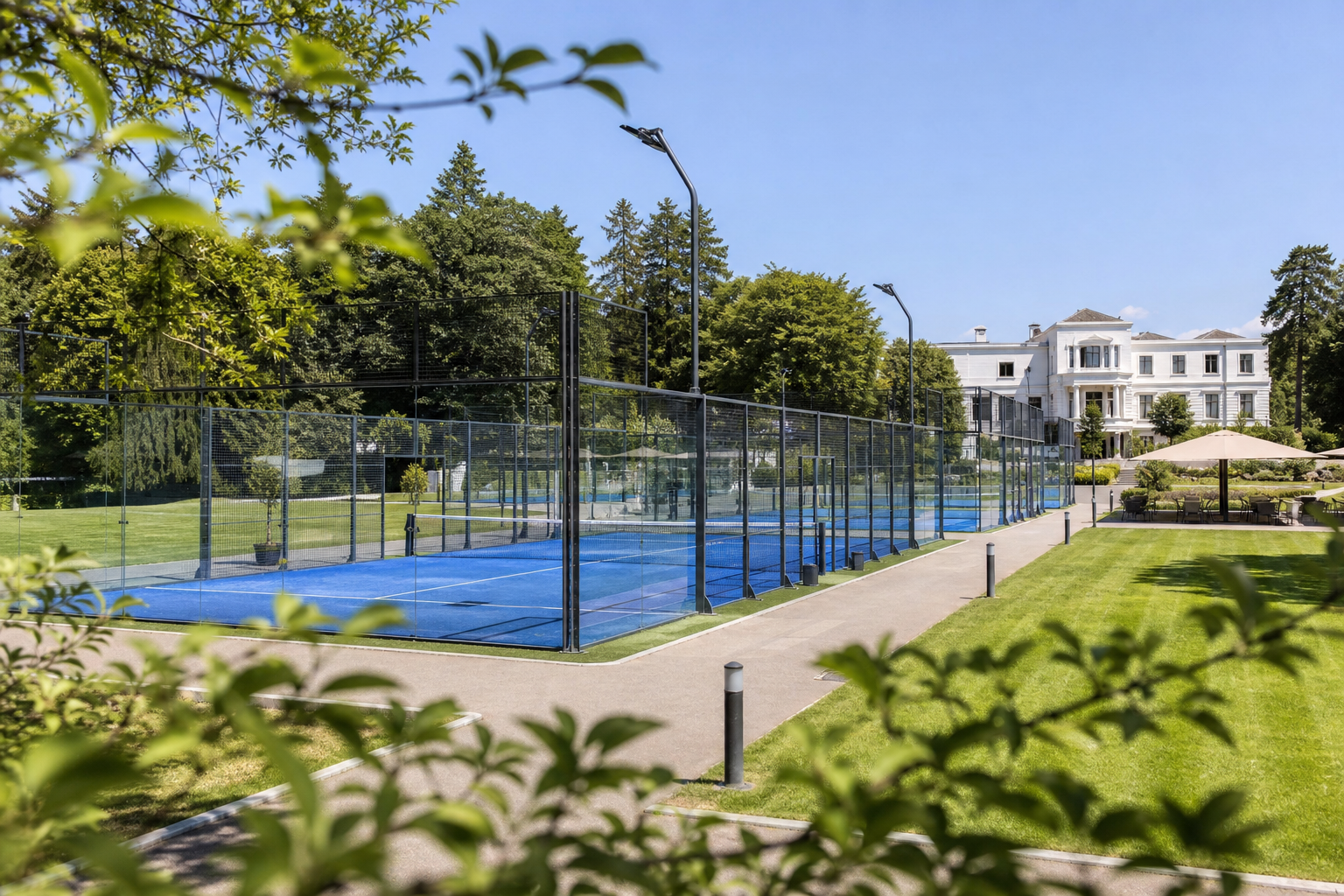 Hotel Padel Courts — hero view