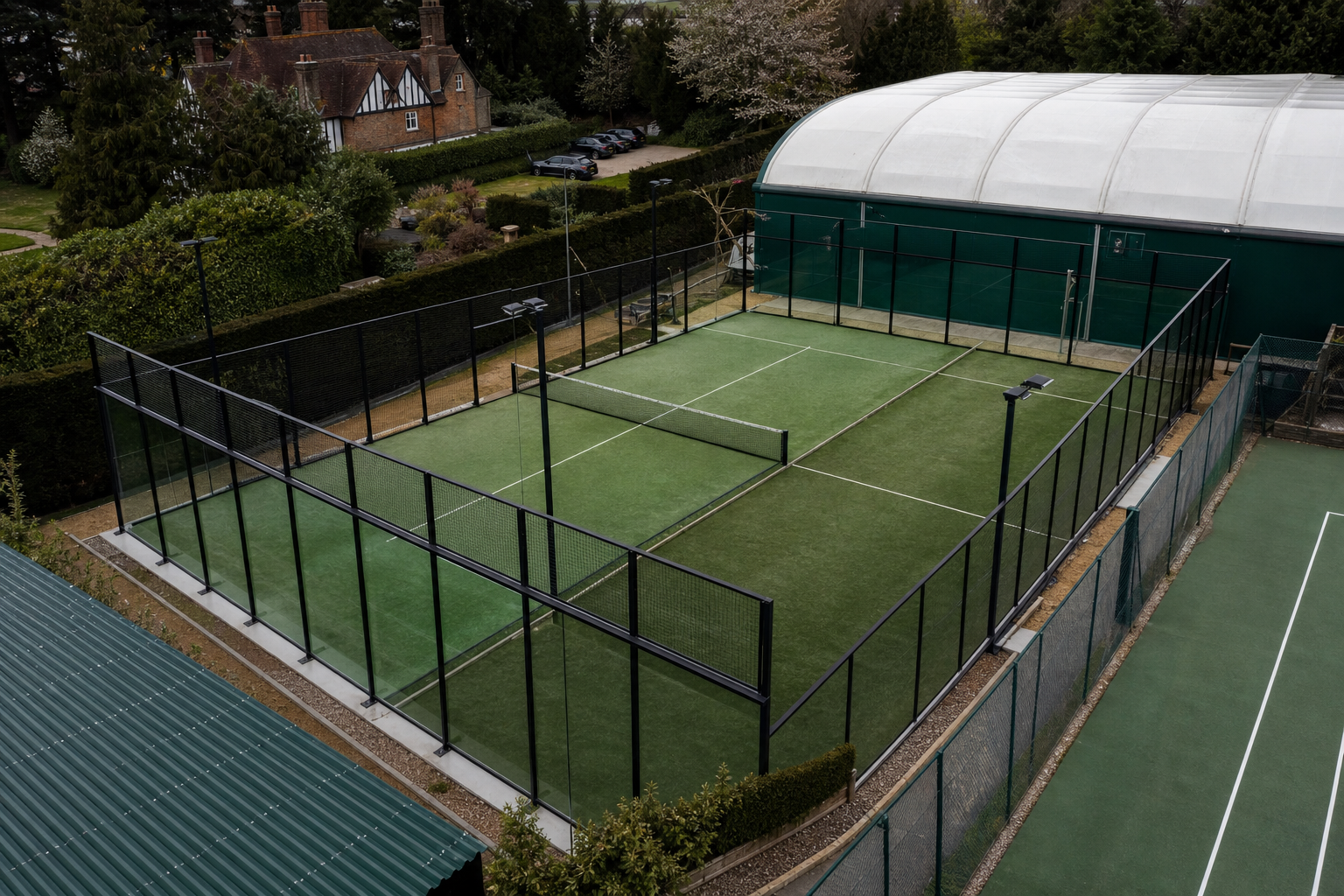 Club Padel Facility — hero view