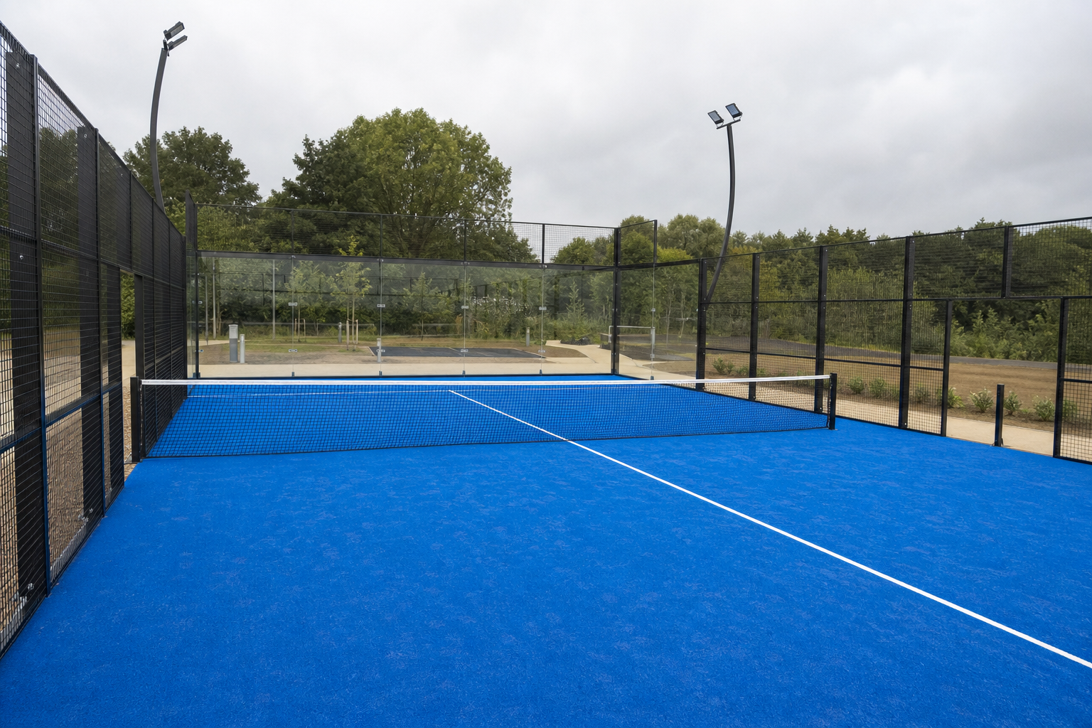 Club Padel Facility — wide view