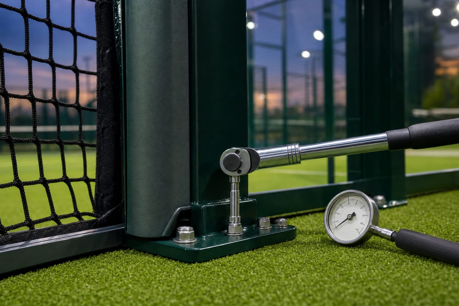 Padel Court Annual Servicing — Padel Construction UK