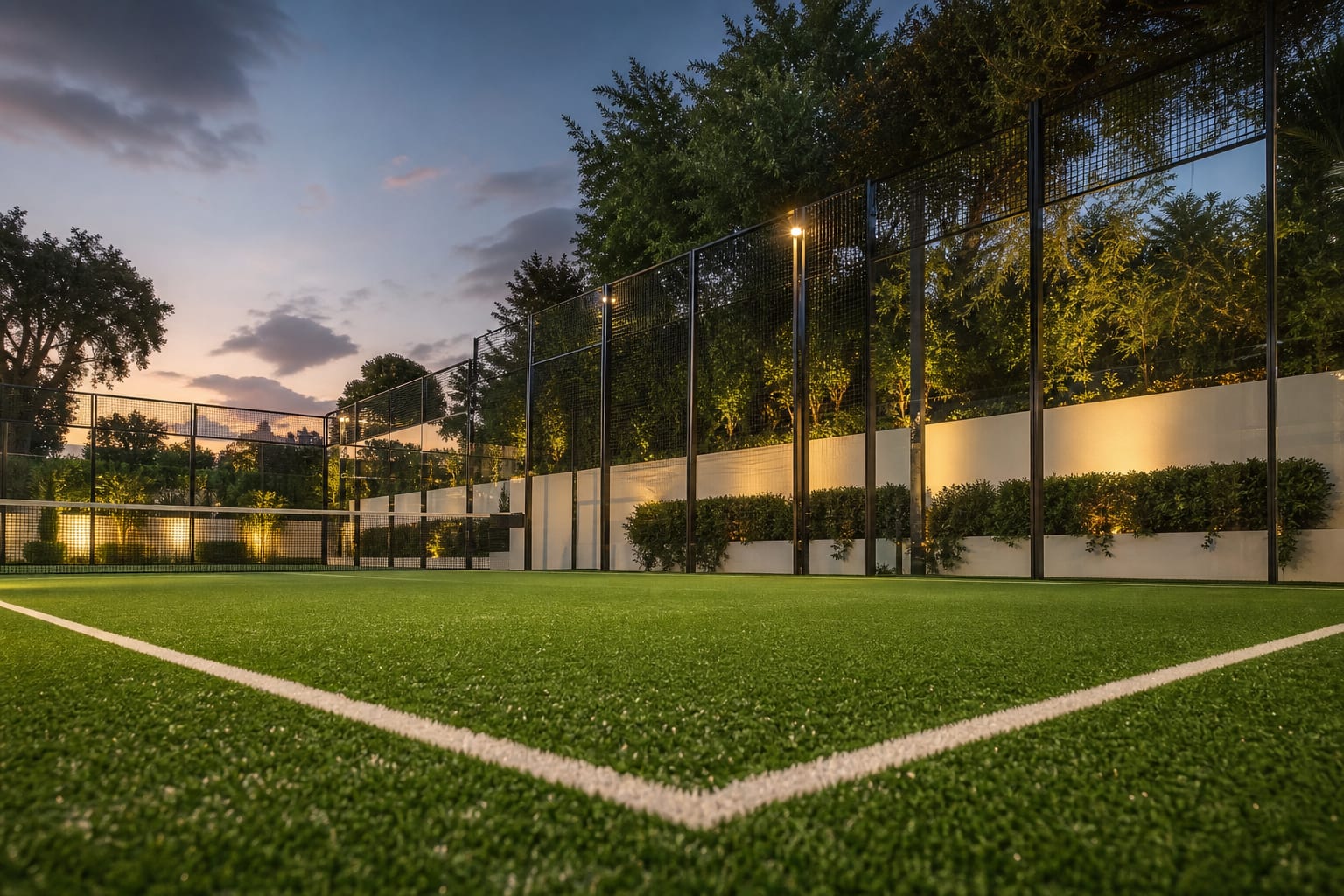 Padel Court Artificial Turf — Padel Construction UK