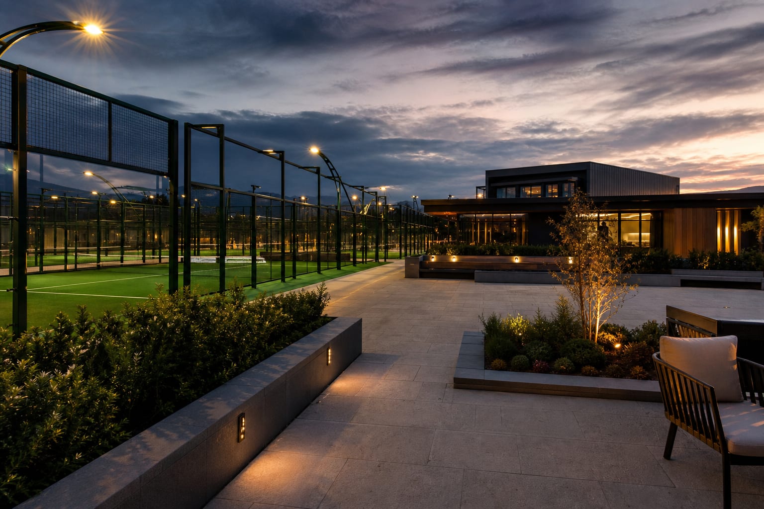 Club Padel Courts — Padel Construction UK