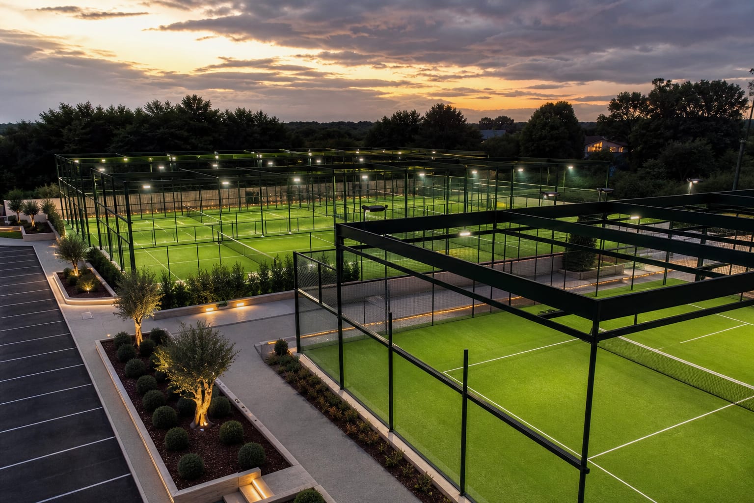 Commercial Padel Court Construction — Padel Construction UK