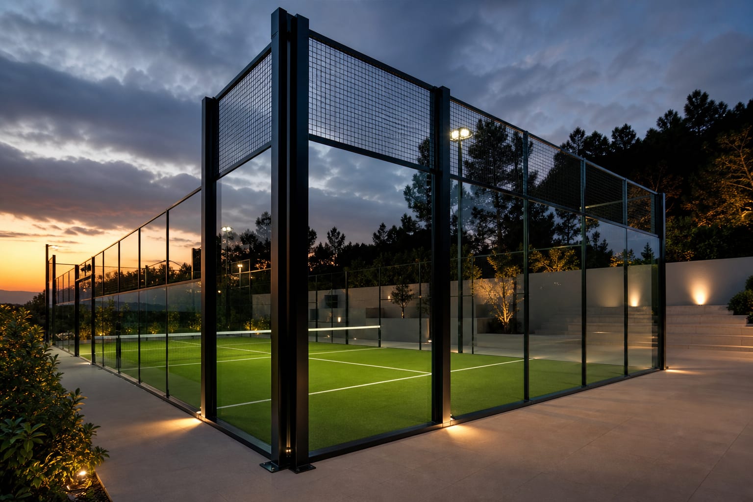 Padel Court Cleaning in detail — Padel Construction UK