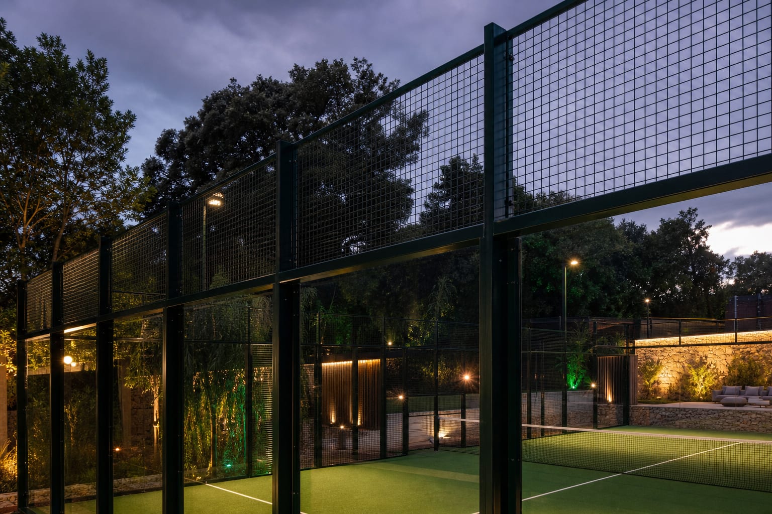 Padel Court Fencing — Padel Construction UK