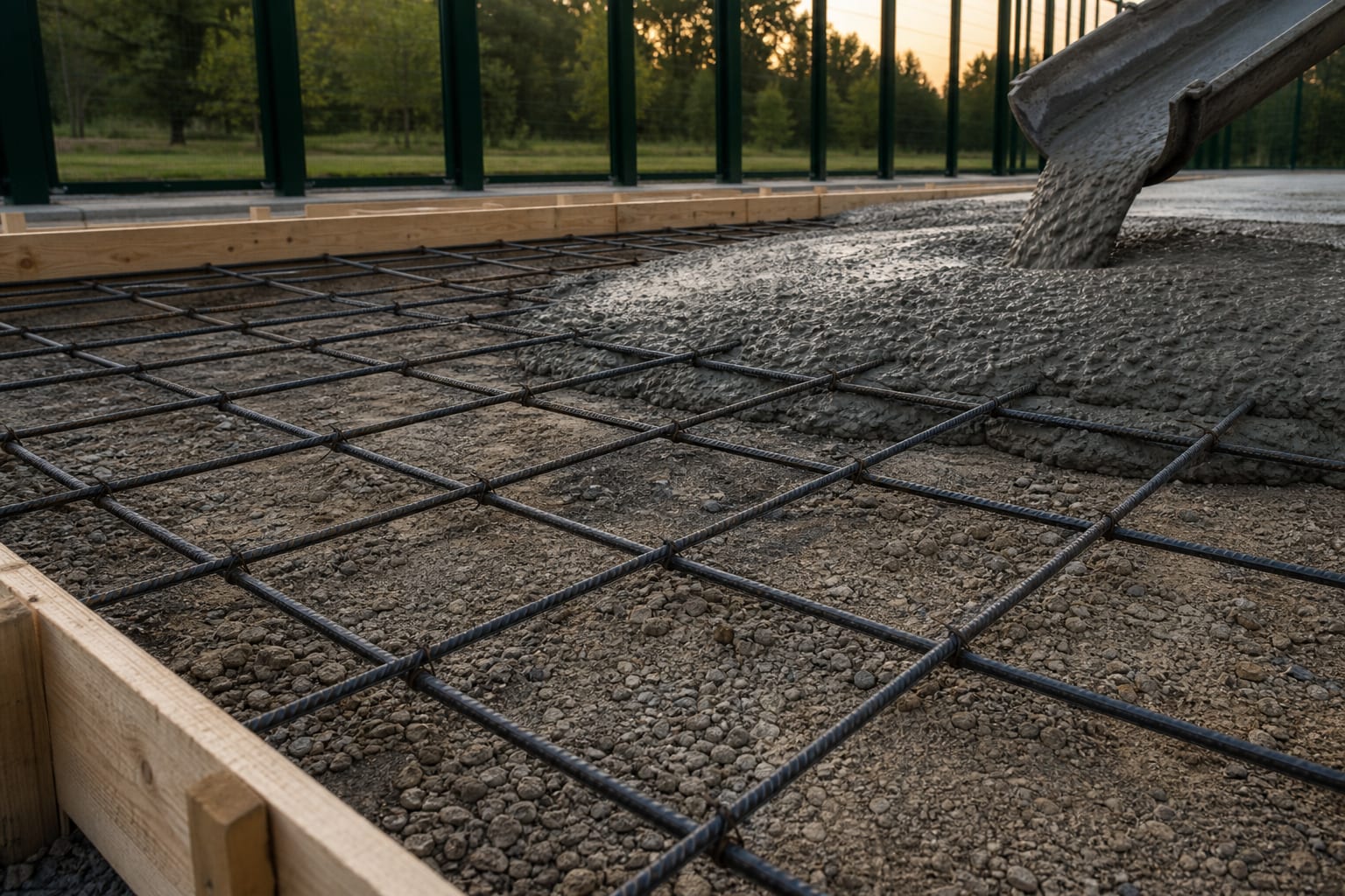 Padel Court Foundations — Padel Construction UK