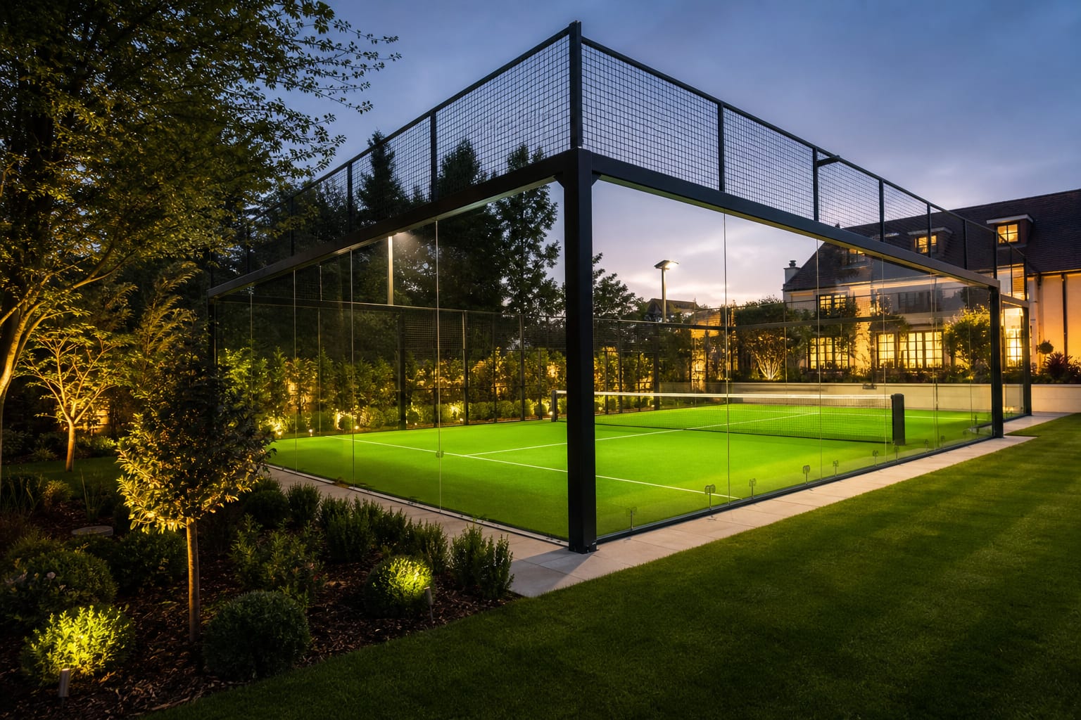 Garden Padel Courts — Padel Construction UK