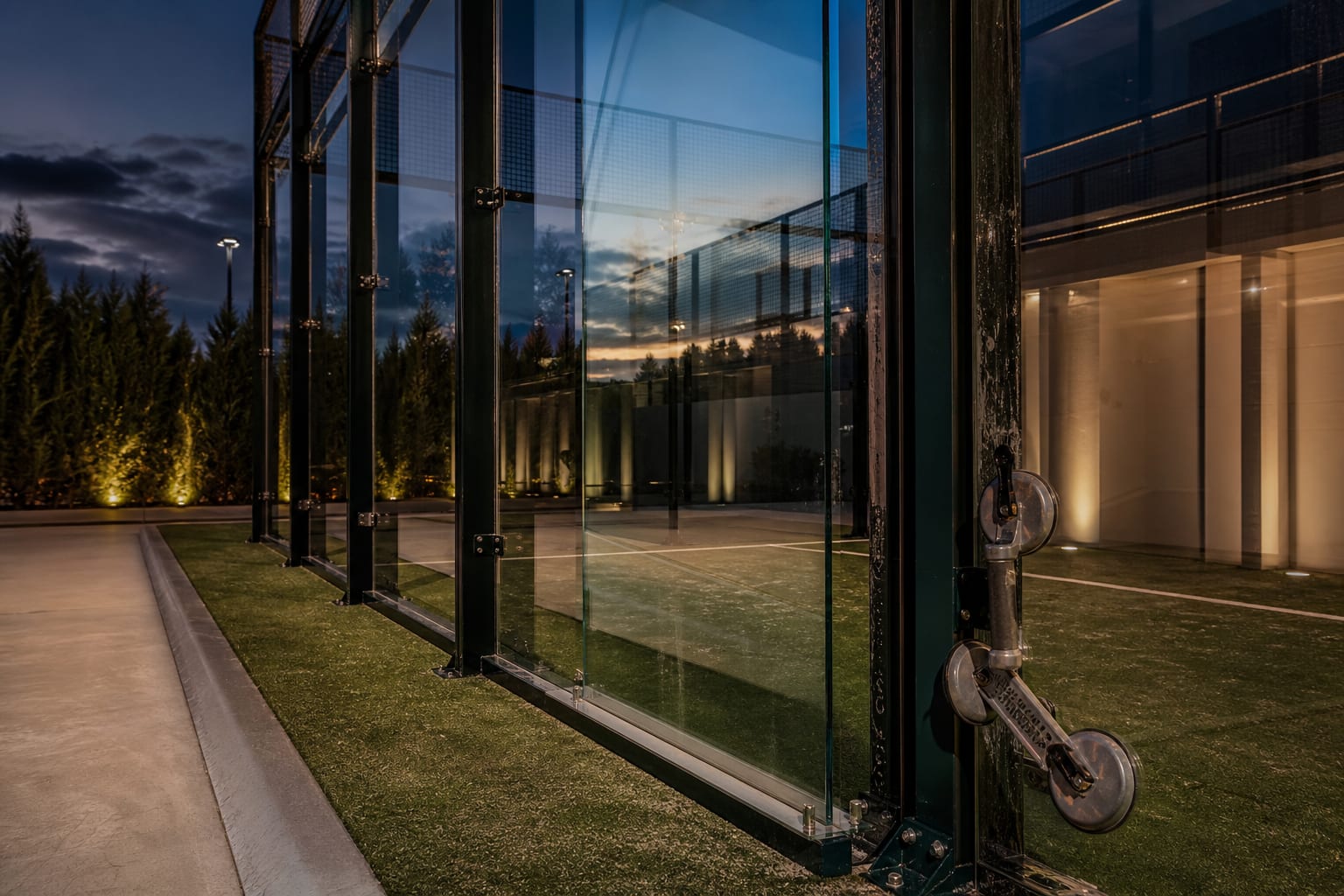 Padel Court Glass Repairs — Padel Construction UK