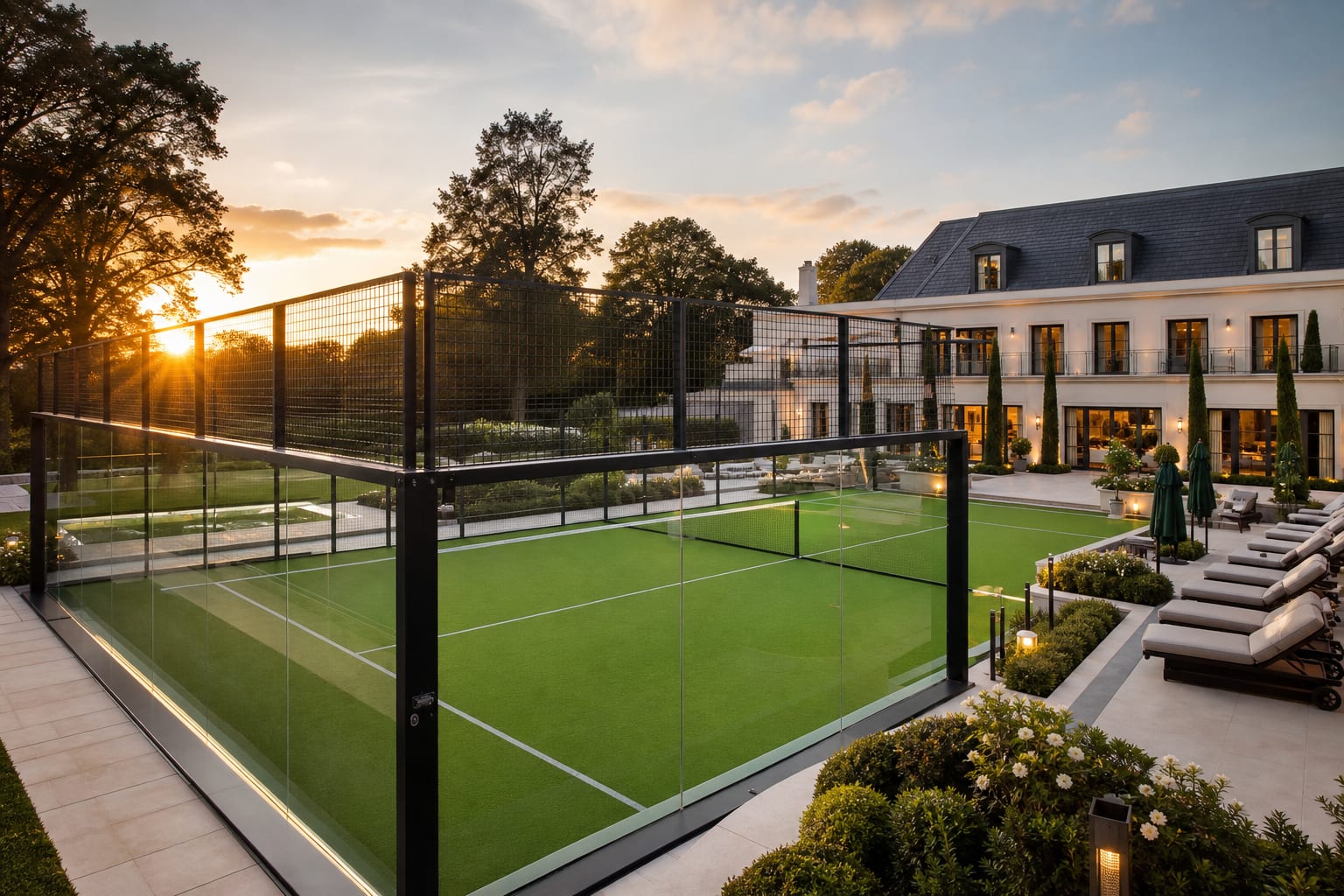 Hotel & Leisure Padel Courts — Padel Construction UK