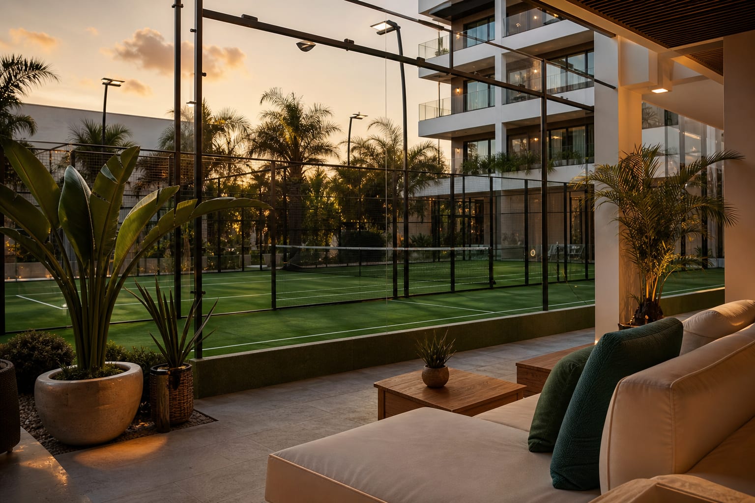 Hotel & Leisure Padel Courts — Padel Construction UK