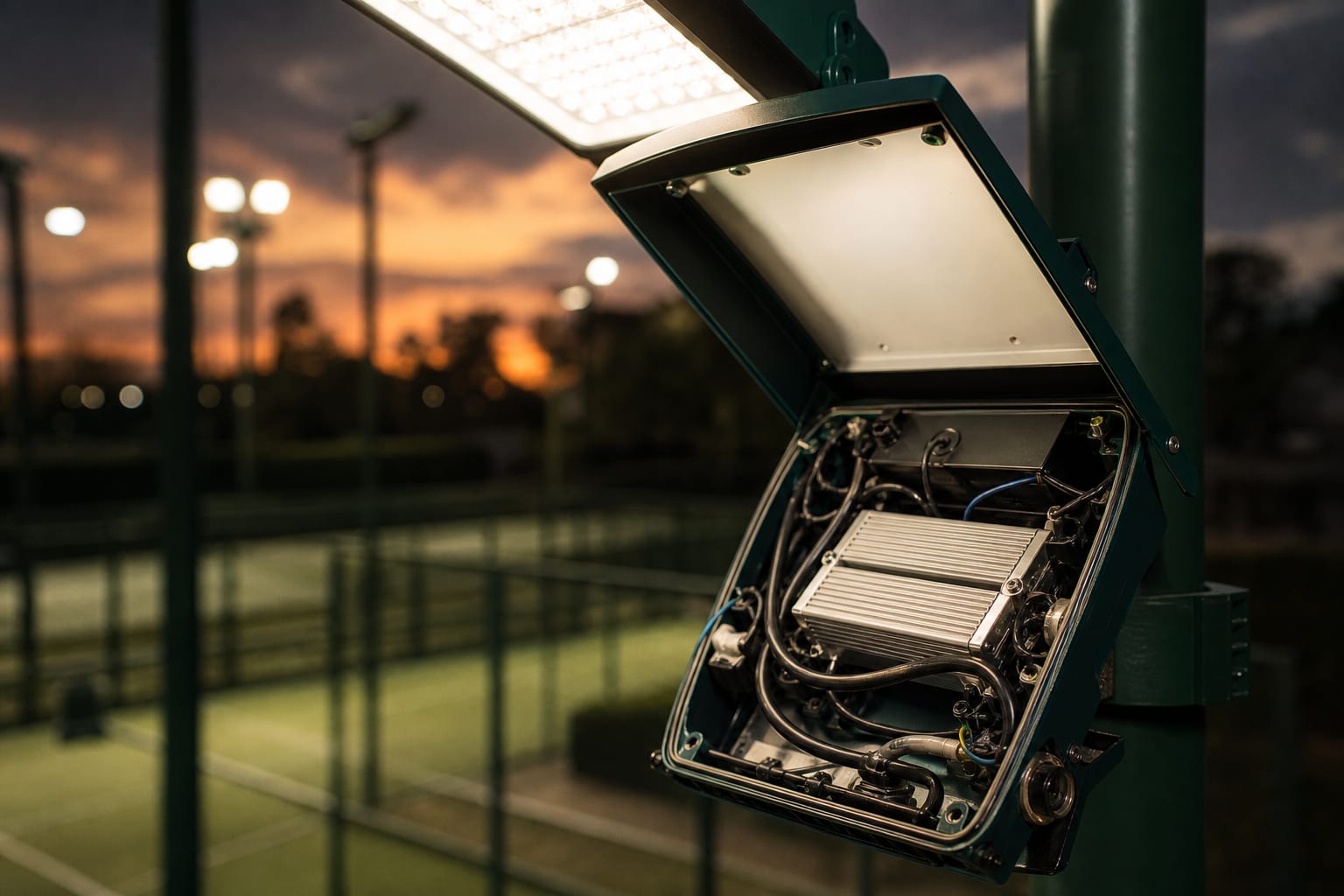 Padel Court Lighting Repairs — Padel Construction UK