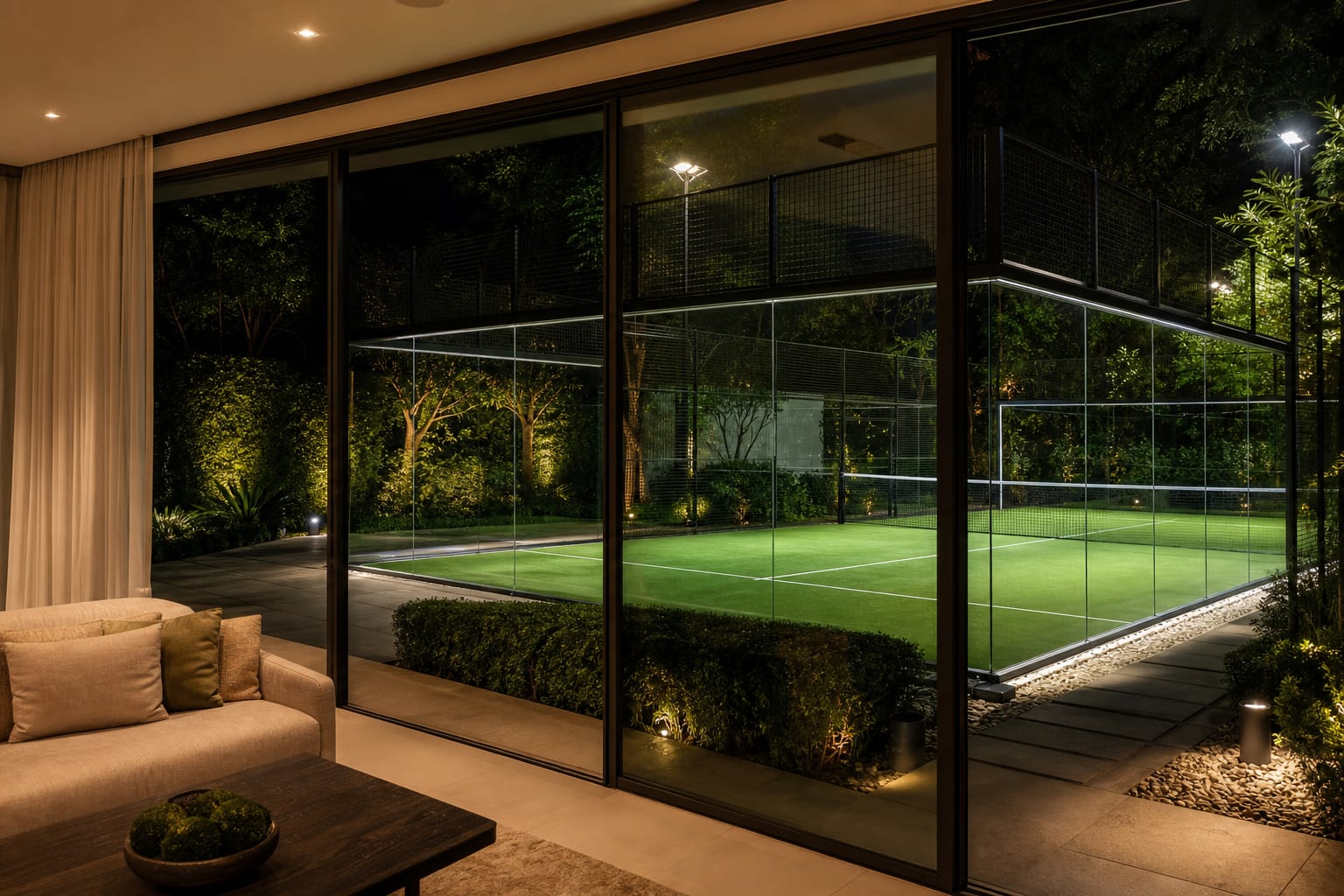 Luxury Home Padel Courts — Padel Construction UK