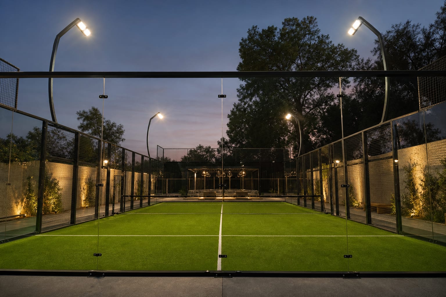 Padel Galis Padel Courts in detail — Padel Construction UK