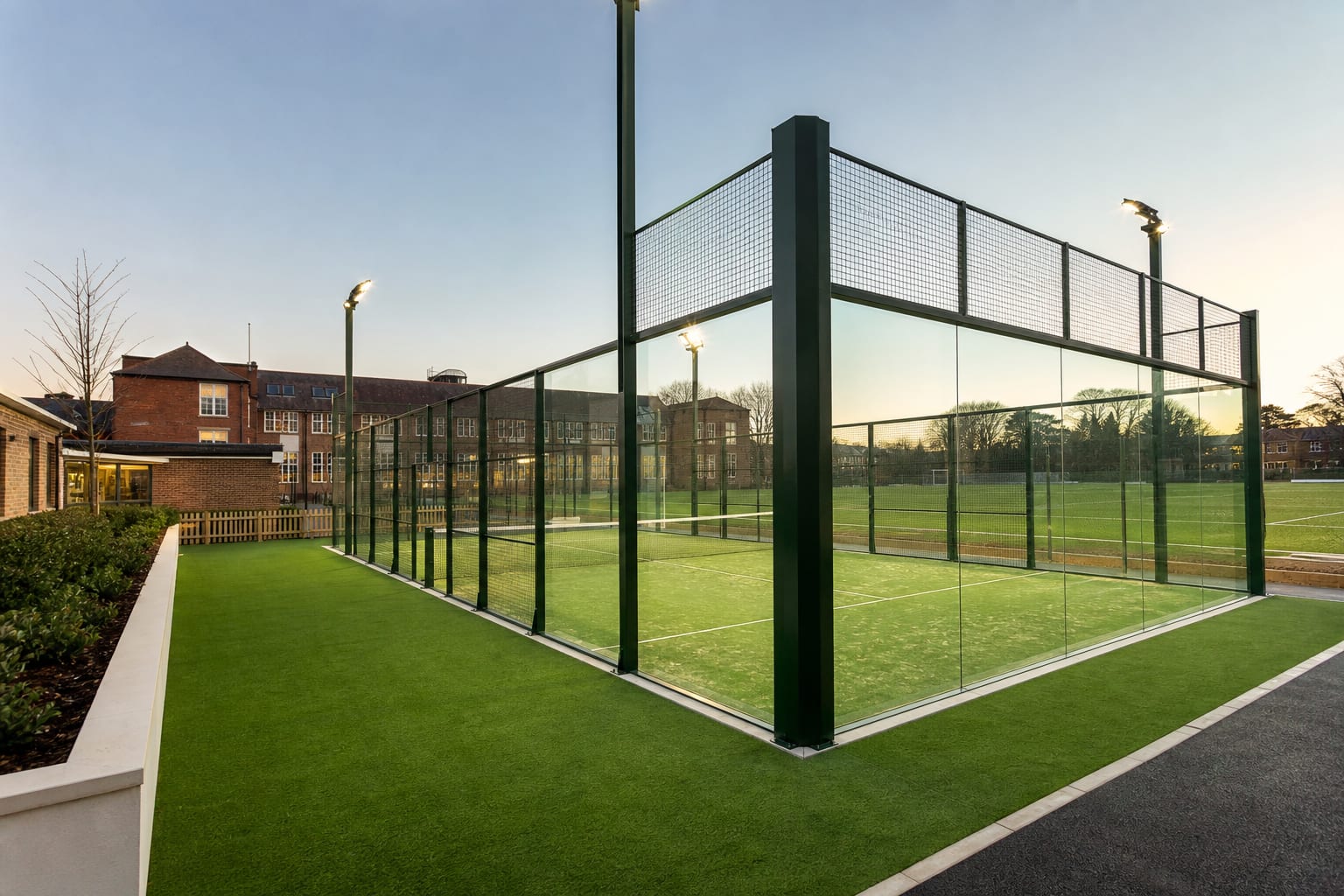 School Padel Courts — Padel Construction UK