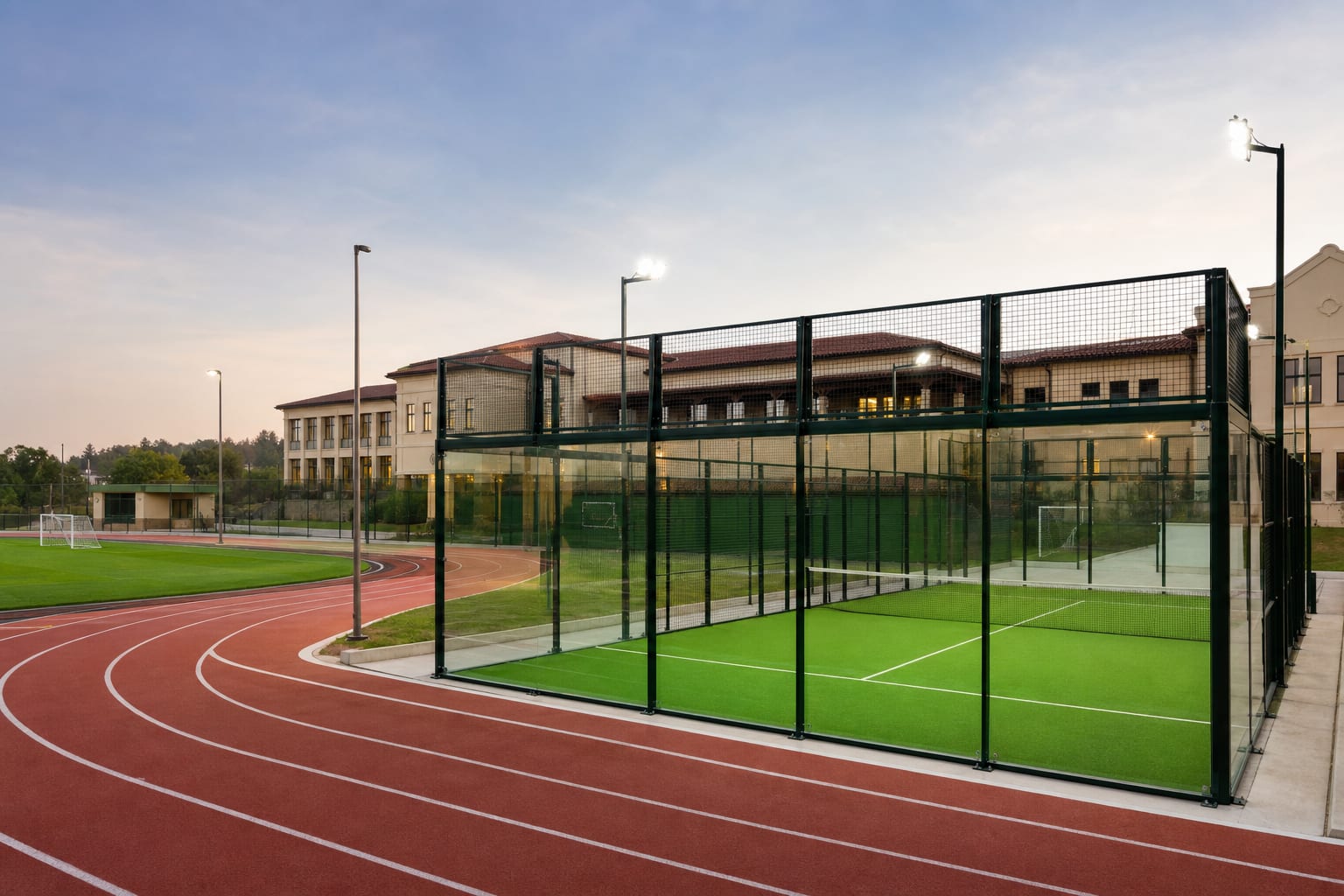School Padel Courts — Padel Construction UK