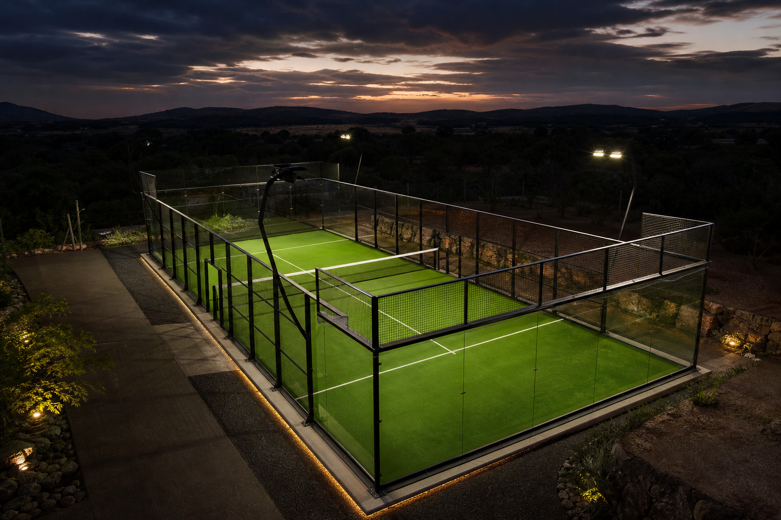 School Padel Courts by Padel Construction UK